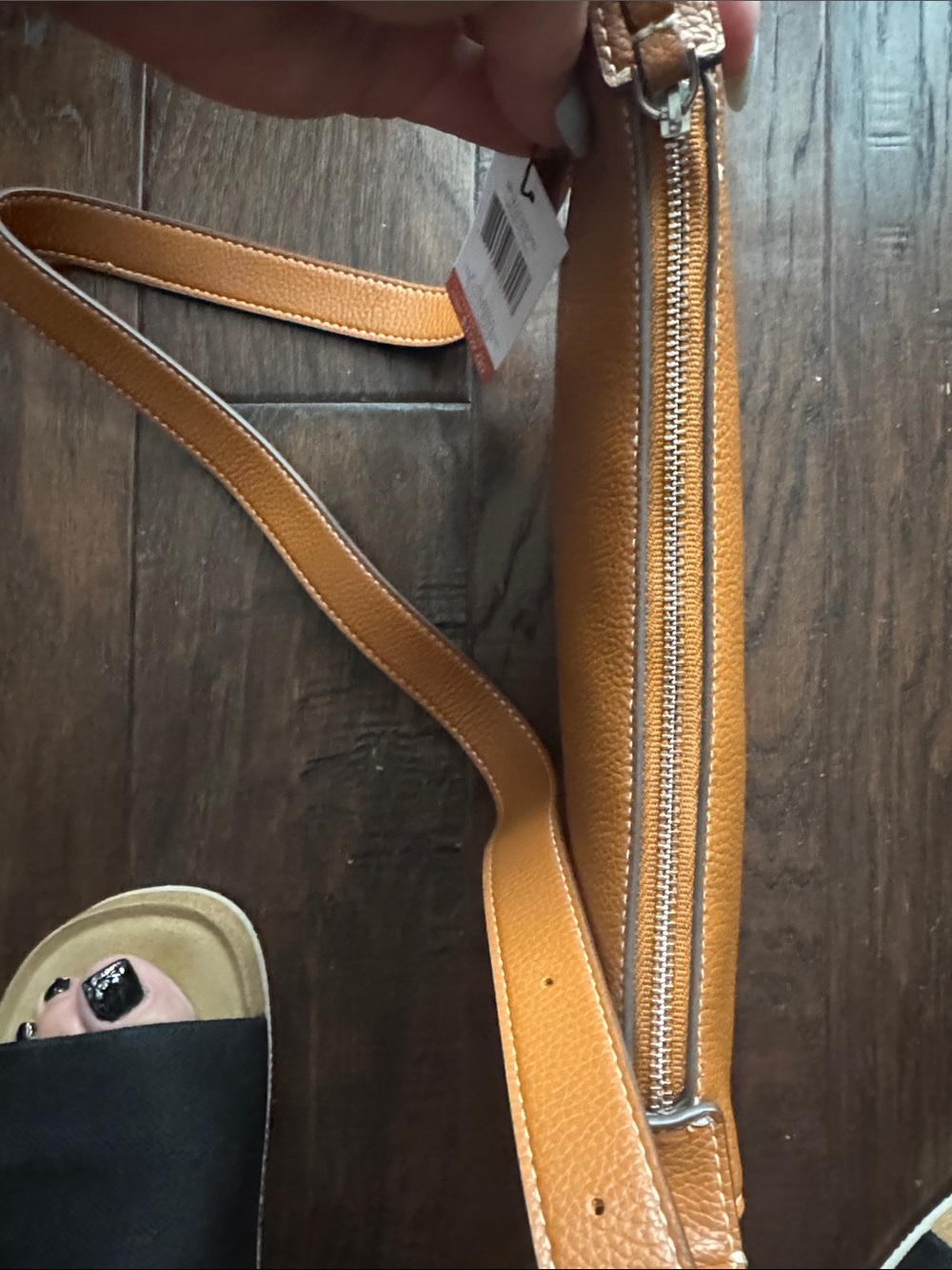 Vera Bradley Pebbled Crossbody Bag in Vegan Leather in Roasted Pecan - Picture 5 of 8